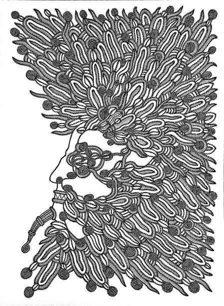 Cara II - Jorge Carrera, artiste franco-équatorien