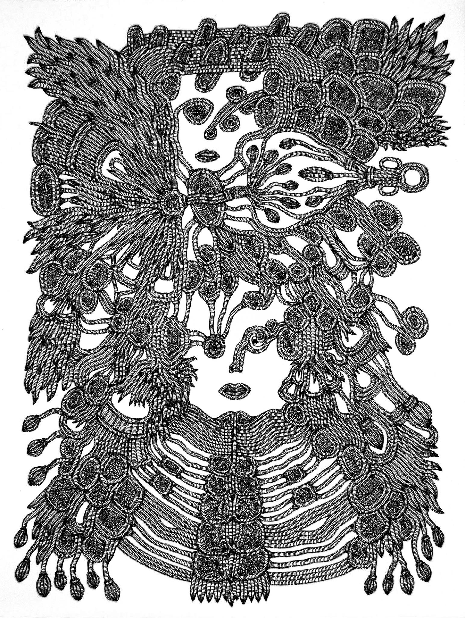 Cara III - Jorge Carrera, artiste franco-équatorien
