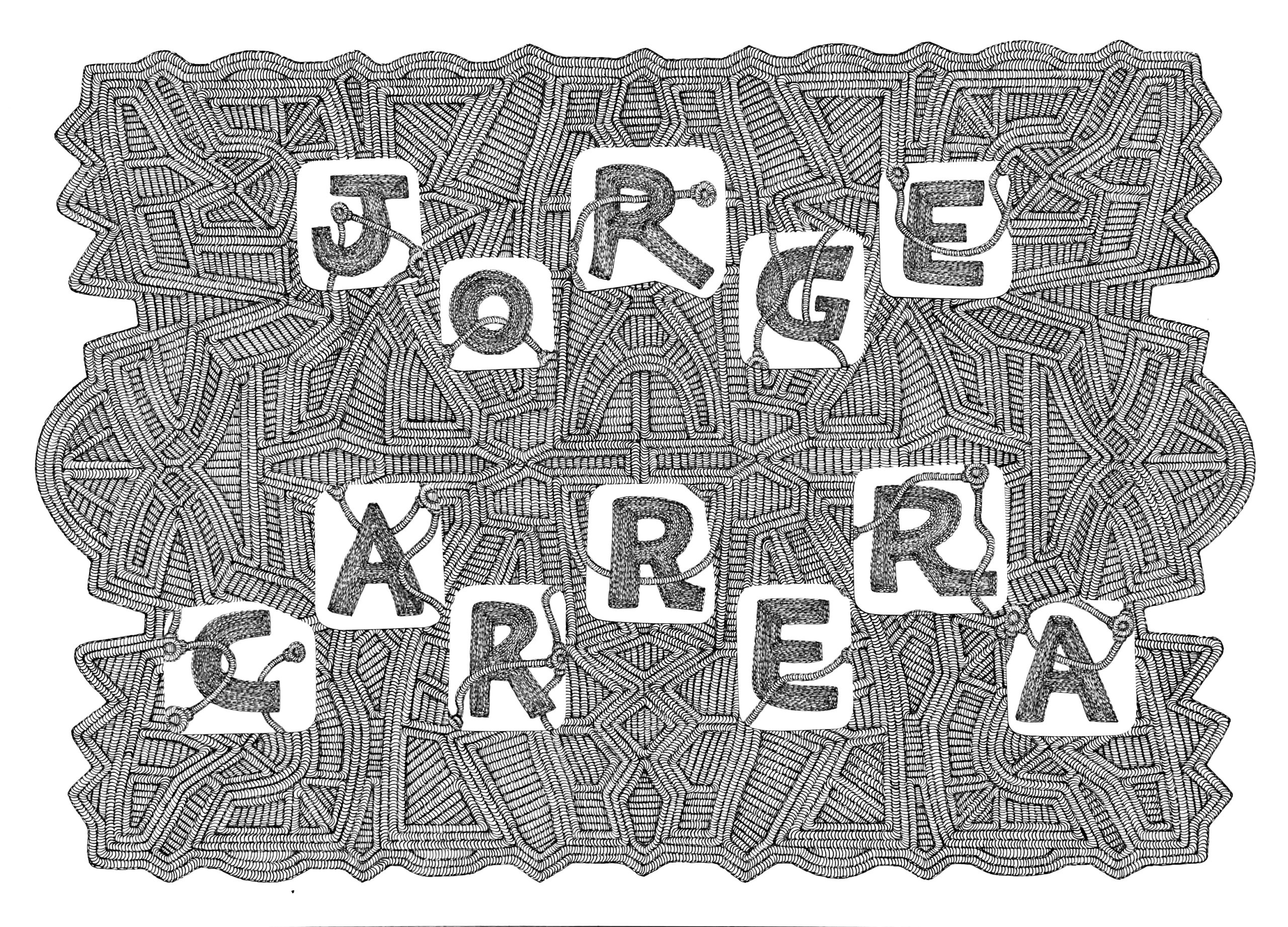 Prénom II - Jorge Carrera, artiste plasticien franco-équatorien